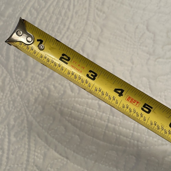 Set of 2 Measuring Tools Carpenter Tools Tape Measure & Wood Folding Ruler - Picture 3 of 9